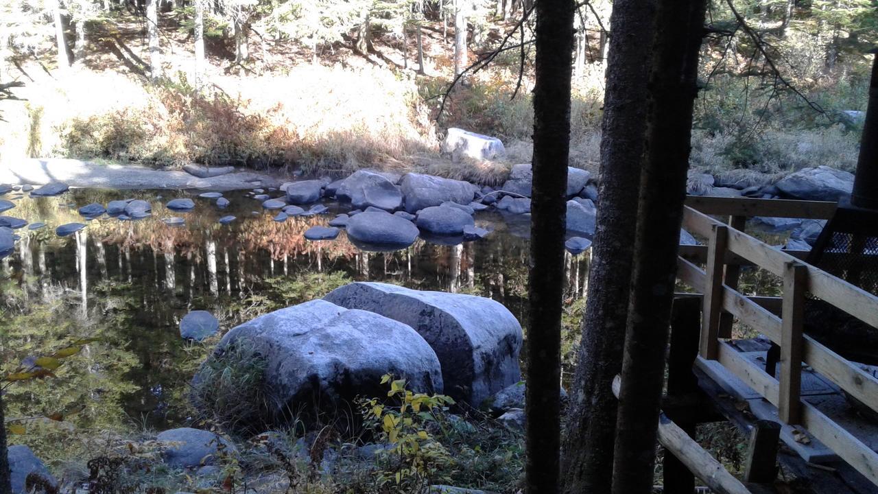 Aux Tipis De La Riviere Sauvage Villa Saint Romain Kültér fotó